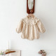 3-24M Baby Girls Floral Ruffled Long Sleeve Bodysuit  Baby Clothes   
