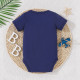 0-18M Baby Letter Print Short Sleeve Bodysuit  Baby Boutique Clothing   