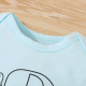0-18M Baby Round Neck Short Sleeve Cartoon Pattern Bodysuit  Baby Boutique Clothing   
