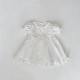 3M-3Y Baby Girls White Dresses  Baby Clothing   