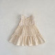 3M-3Y Baby Girls Floral Mesh Dresses  Baby Clothing   