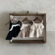 3-24M Baby Girls Lace Waist-Skimming Camisole Dresses  Baby Clothing   