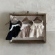 3-24M Baby Girls Lace Waist-Skimming Camisole Dresses  Baby Clothing   