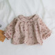 3-24M Baby Doll Lapel Floral Shirts  Baby Clothing   