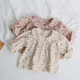3-24M Baby Doll Lapel Floral Shirts  Baby Clothing   