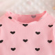 3-24M Baby Love Heart Ribbed 3-Pack Tops  Baby Clothing   