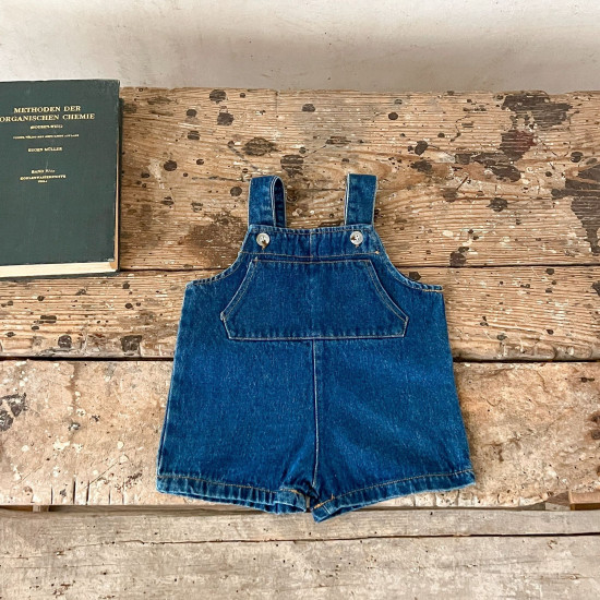 3-24M Baby Girls Floral Tops Or Denim Overalls  Baby Boutique Clothing   