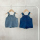 3-24M Baby Girls Floral Tops Or Denim Overalls  Baby Boutique Clothing   