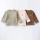 6-24M Baby Fruit Embroidery Half Turtleneck Long Sleeve Bottoming Tops  Baby Clothes   