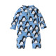 3-24M Baby Long Sleeve Penguin Print Zip Jumpsuit Swimsuit  Baby Clothes   