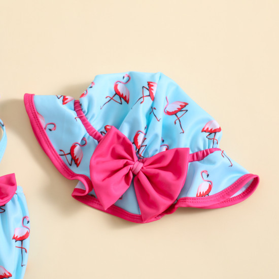 3-24M Baby Girls Flamingo Two Piece Swimsuit  Baby Boutique Clothing   