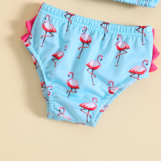3-24M Baby Girls Flamingo Two Piece Swimsuit  Baby Boutique Clothing   