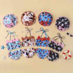 3-24M Baby Girls Shell Print Two-Piece Swimsuit  Baby Boutique Clothing   