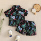 6M-3Y Baby Boys Sets Floral Shirts & Shorts  Boys Boutique Clothing   
