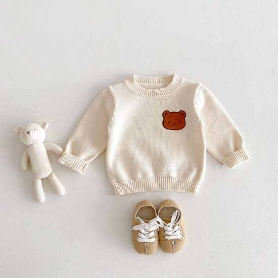 3-24M Baby Bear Knitted Sweater  Baby Clothing   