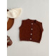 3-24M Baby Knitted Bubble Sweater Vest Woolen Cardigan  Baby Clothes   