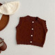 3-24M Baby Knitted Bubble Sweater Vest Woolen Cardigan  Baby Clothes   