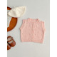 3-24M Baby Knitted Bubble Sweater Vest Woolen Cardigan  Baby Clothes   