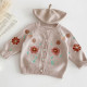 3-24M Baby Girls Embroidered Sweater Knitted Cardigan  Baby Clothing   