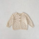 3-24M Baby Hollow Long Sleeve Knitted Jackets Cardigan  Baby Clothing   