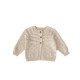 3-24M Baby Hollow Long Sleeve Knitted Jackets Cardigan  Baby Clothing   