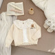 3-24M Baby Cardigan Bear Embroidered Sweater  Baby Clothes   