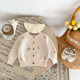 3-24M Baby Floral Jacquard Knit Cardigan Sweater  Baby Clothes   