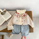 3-24M Baby Floral Jacquard Knit Cardigan Sweater  Baby Clothes   