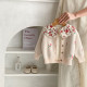 3-24M Baby Floral Jacquard Knit Cardigan Sweater  Baby Clothes   