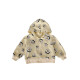 3-24M Baby Smiley Daisy Print Hooded Sweatshirts  Baby Clothes   