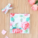 Newborn Flower Print Throw Baby Blanket Swaddle & Headband  Accessories Vendors   