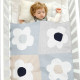 Baby Blankets Flower Contrast Newborn Swaddle  Accessories Vendors   