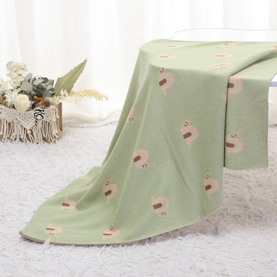 Baby Blankets Snails Knitted Newborn Swaddle  Accessories Vendors   
