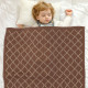 Newborn Unisex Plaid Knitted Baby Blankets  Accessories Vendors   