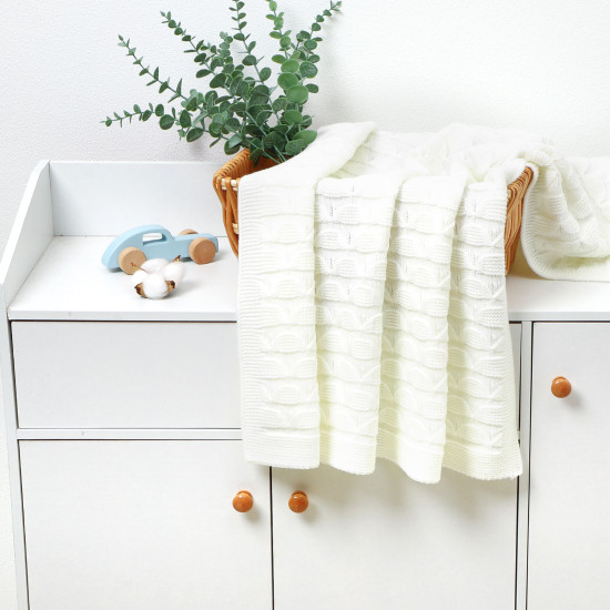 Newborn Swaddle Knitting Pure Color Baby Blankets  Accessories Vendors   