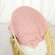 Newborn Solid Color Eyelets Knitting Baby Blankets  Baby Boutique Clothing   