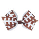 MOQ 2PCS Girls Bow Hair Accessories Rugby Hair Clip Accessories 6 Colors    