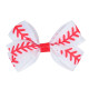 MOQ 2PCS Girls Bow Hair Accessories Rugby Hair Clip Accessories 6 Colors    