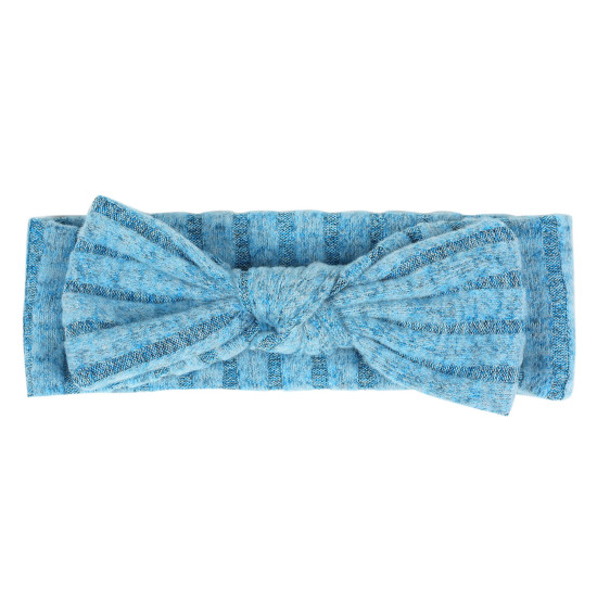 MOQ 2PCS Solid Color Hairband Newborn Bow Elastic Headband  Accessories   