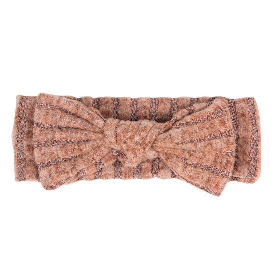 MOQ 2PCS Solid Color Hairband Newborn Bow Elastic Headband  Accessories   