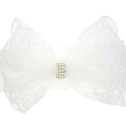 0-12M Newborn Lace Bow Stretch Baby Headband  Accessories Vendors   