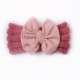 MOQ 2PCS Newborn Baby Creative Bowknot Wide-Brimmed Headband  Accessories Vendors   