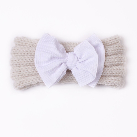 MOQ 2PCS Newborn Baby Creative Bowknot Wide-Brimmed Headband  Accessories Vendors   