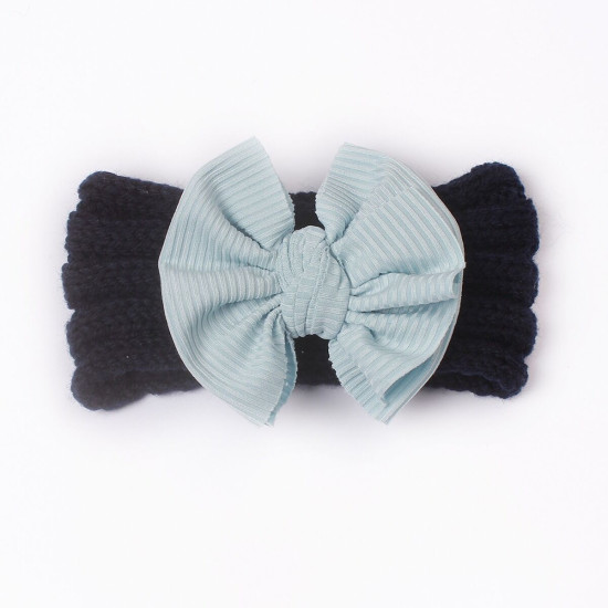 MOQ 2PCS Newborn Baby Creative Bowknot Wide-Brimmed Headband  Accessories Vendors   