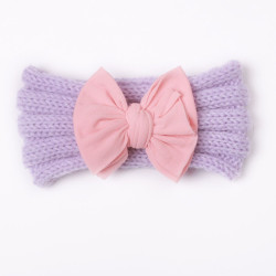 MOQ 2PCS Baby Nylon Bow Wide-Brimmed Headband Baby Accessories    
