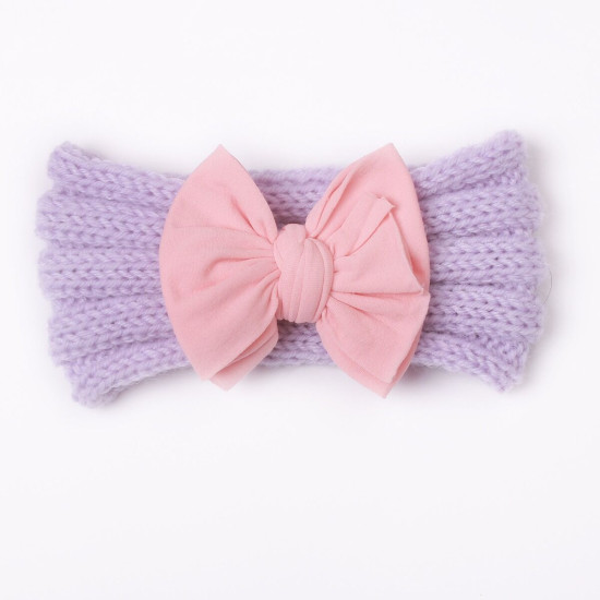 MOQ 2PCS Baby Nylon Bow Wide-Brimmed Headband Baby Accessories    