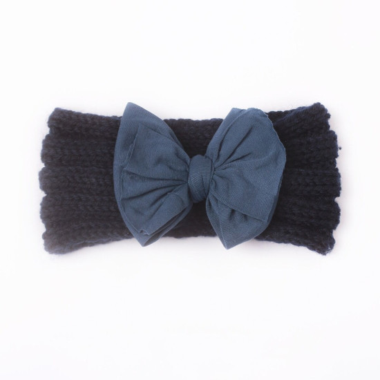 MOQ 2PCS Baby Nylon Bow Wide-Brimmed Headband Baby Accessories    