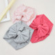 MOQ 3PCS Baby Solid Color Bow Cloth Headband  Accessories   