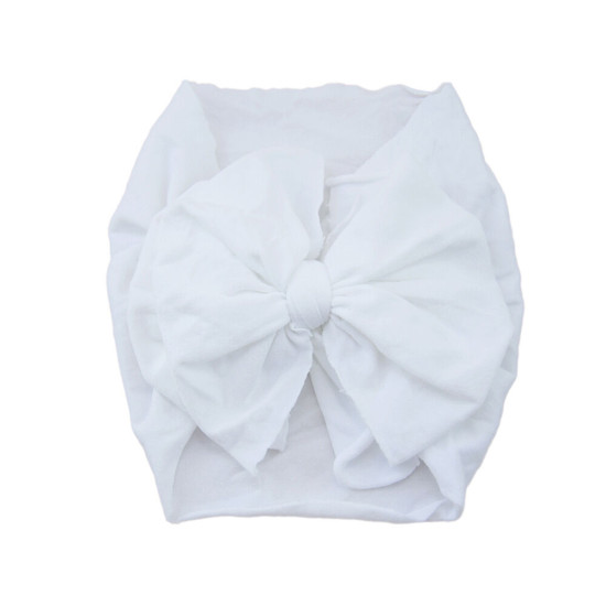 MOQ 3PCS Baby Solid Color Bow Cloth Headband  Accessories   