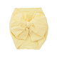 MOQ 3PCS Baby Solid Color Bow Cloth Headband  Accessories   